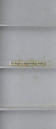 To Begin A Relationship With A  (VI)